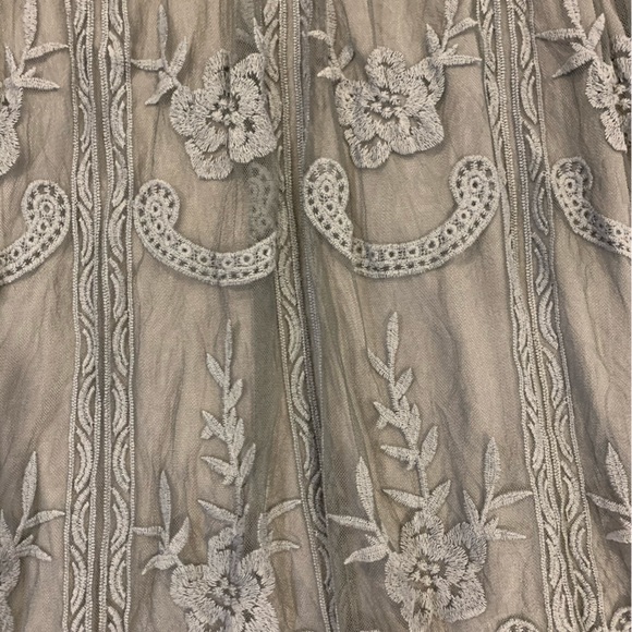 Brand New Mindful Souls Grey Lace. Dress size 10 - Picture 3 of 5